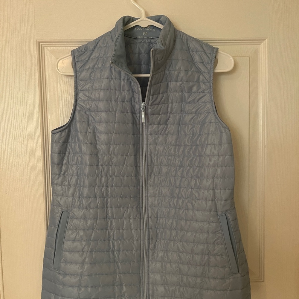Scout Sports Powder Blue Quilted Vest
